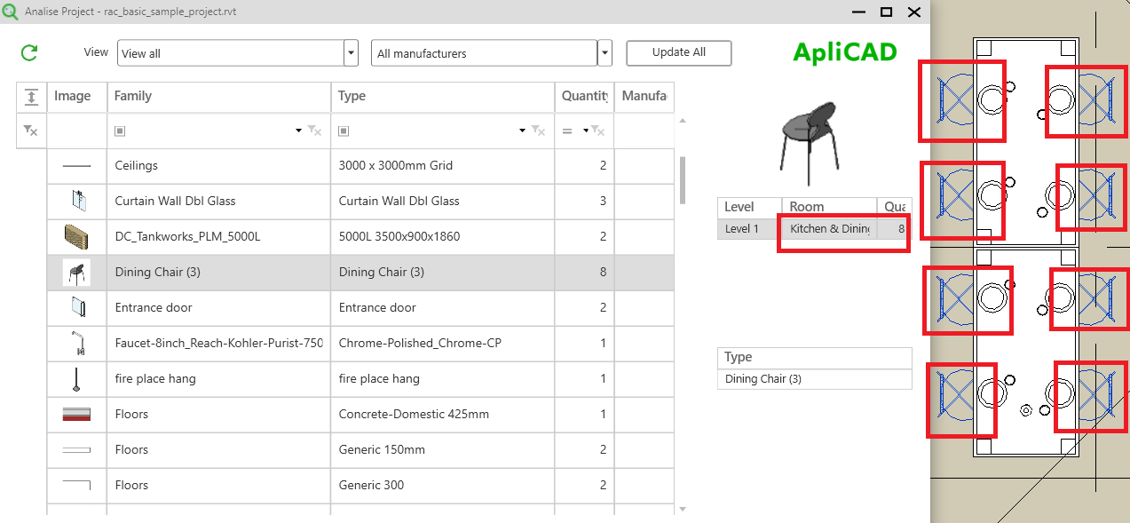 UpdateBIM Analise project